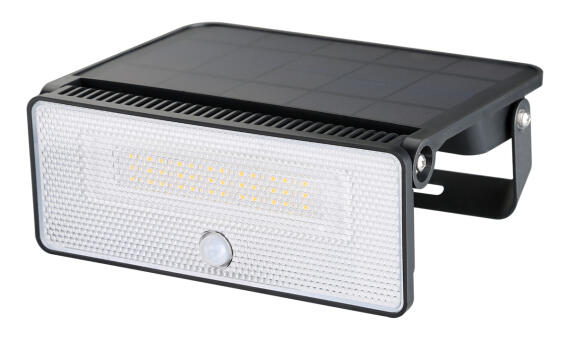 POWERTECH LED ηλιακό φωτιστικό PT-1518 με αισθητήρα κίνησης 12W 3600mAh μαύρο