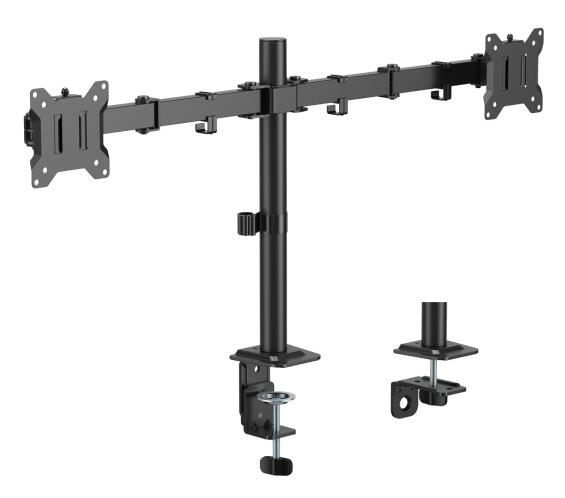 POWERTECH βάση γραφείου για 2x οθόνες PT-1552 17-32" έως 10kg