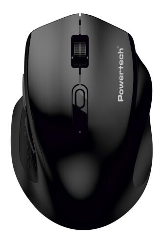 POWERTECH ασύρματο ποντίκι PT-1578 2.4GHz & Bluetooth έως 4000DPI μαύρο