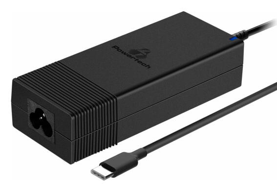 POWERTECH φορτιστής laptop PT-1604 USB-C PD 90W μαύρος
