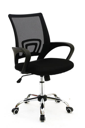 Powertech Καρέκλα γραφείου PT-726 ρυθμιζόμενη με υποβραχιόνια μαύρη