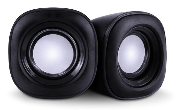 Powertech PT-844 Ηχεία Essential Sound 2x3W 3.5mm Μαύρα