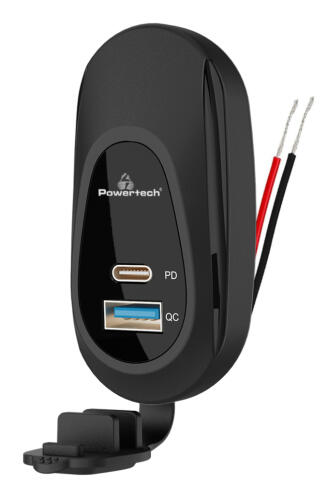 POWERTECH πρίζα USB για σκάφη & οχήματα PTL-026 USB & USB-C