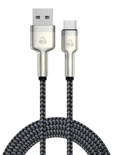 POWERTECH καλώδιο USB-C σε USB PTR-0199 PD 60W 480Mbps 1m μαύρο/γκρι