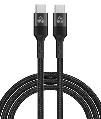 POWERTECH καλώδιο USB-C PTR-0201 PD 60W 480Mbps 1m μαύρο
