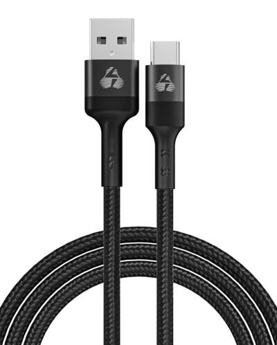 POWERTECH καλώδιο USB-C σε USB PTR-0202 PD 60W 480Mbps 1m μαύρο
