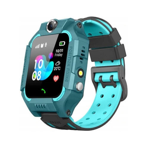Παιδικό Ρολόι με GPS και Υποδοχή για Κάρτα SIM Χρώματος Πράσινο Q19 SPM Q19-Green