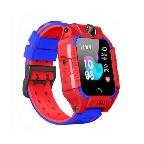 Παιδικό Ρολόι με GPS και Υποδοχή για Κάρτα SIM Χρώματος Κόκκινο Q19 SPM Q19-Red