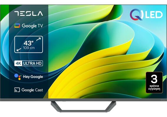 Tesla QLED TV 43" Q43E655GUS UHD Google TV