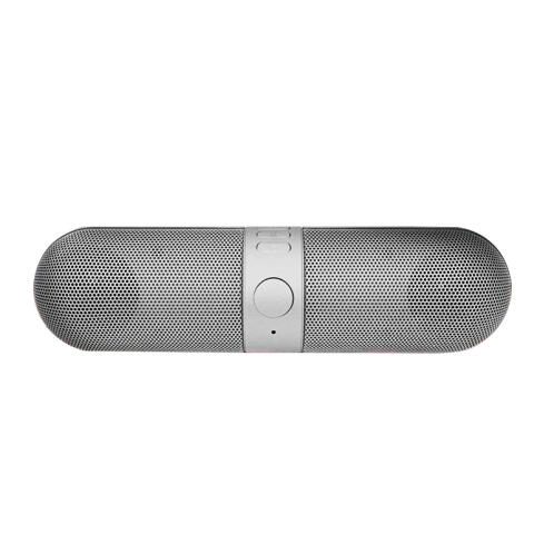 Φορητό Ασύρματο Ηχείο Bluetooth με USB Χρώματος Ασημί Aquarius R164855