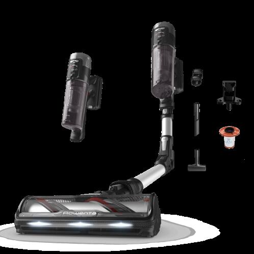 Rowenta RH9A36 X-Force Flex 13.60 Επαναφορτιζόμενη Σκούπα 2-σε-1 Stick & Χειρός Μαύρη
