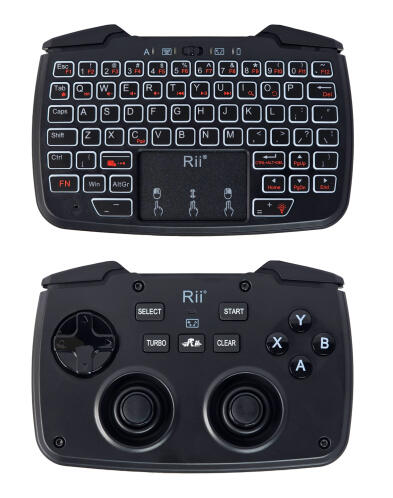 Riitek Rii RK707 Ασύρματο Gamepad για Android Μαύρο