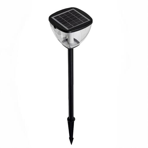 Forever Light Solar LED Lamp SUNARI FLS-98 MODERN Post 3000K+6000K 2200mAh - Φωτιστικό LED Εξωτερικού Χώρου σε Μαύρο χρώμα
