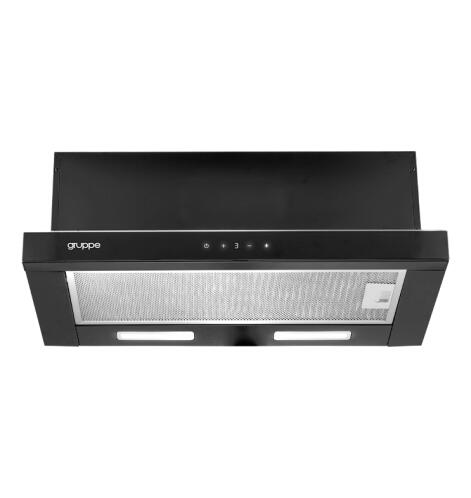 Gruppe Απορροφητήρας 90W BLDC Μοτέρ AMMOS FORTE Μαύρος Digital S-3003C-C05-M47-600