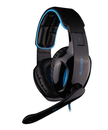 Sades Gaming Headset Snuk USB 7.1CH με 40mm Ακουστικά
