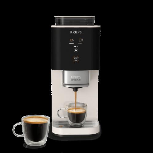 Krups SA4001E0 Coffee Crush Αυτόματη Μηχανή Εσπρέσο με Ενσωματωμένο Μύλο 1370W 15bar
