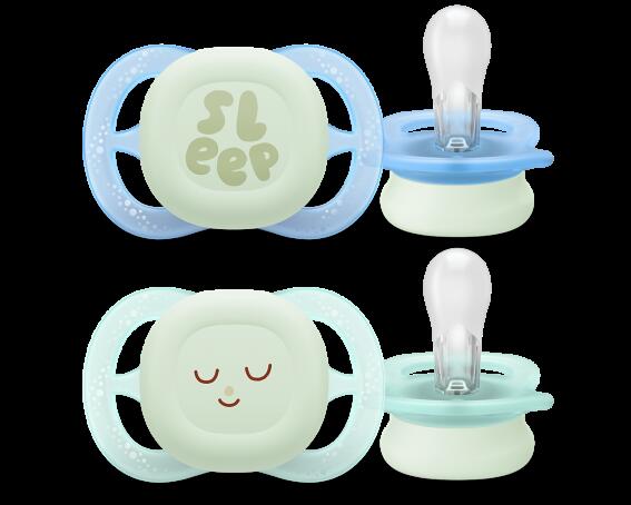 Philips Avent Πιπίλα Ultra Start Nighttime 0-2 μηνών