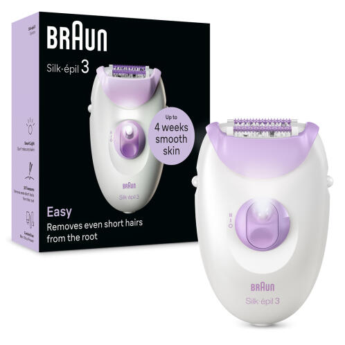 Braun Αποτριχωτική Μηχανή Silk-Epil 3 SE3-000