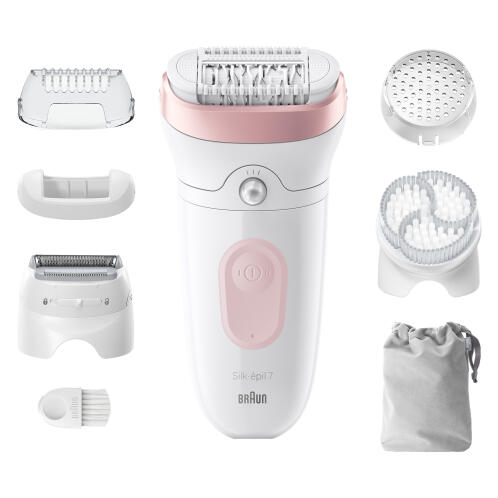 Braun SE7-060 Αποτριχωτική Μηχανή Wet&Dry + 5 Εξαρτήματα