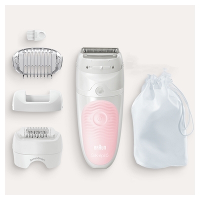 Braun Αποτριχωτική Μηχανή Epilator Σώματος και Μπικίνι Silk-Epil 5-620