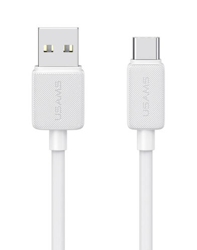 USAMS καλώδιο USB-C σε USB US-SJ688 15W 480Mbps 1m λευκό