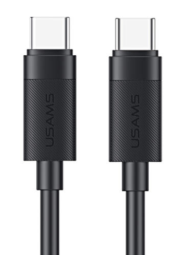 USAMS καλώδιο USB-C SJ780 60W 480Mbps 1m μαύρο