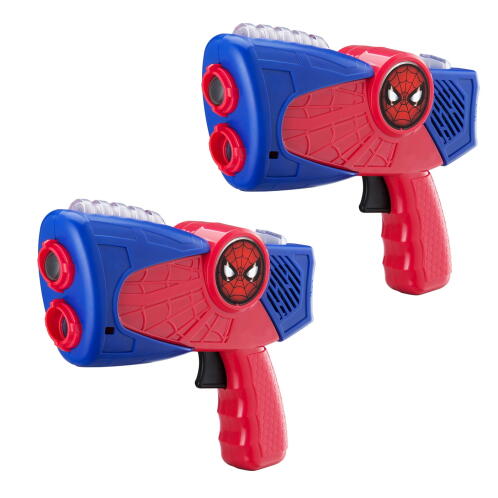 eKids Spiderman Σετ 2 Laser Tag Blasters για παιδιά με φωτισμό και δόνηση  (SM-174) (Κόκκινο/Μπλε)
