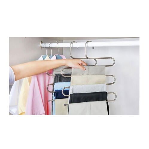 Μεταλλική Κρεμάστρα για Παντελόνια από Ανοξείδωτο Ατσάλι SPM STEEL multi hang