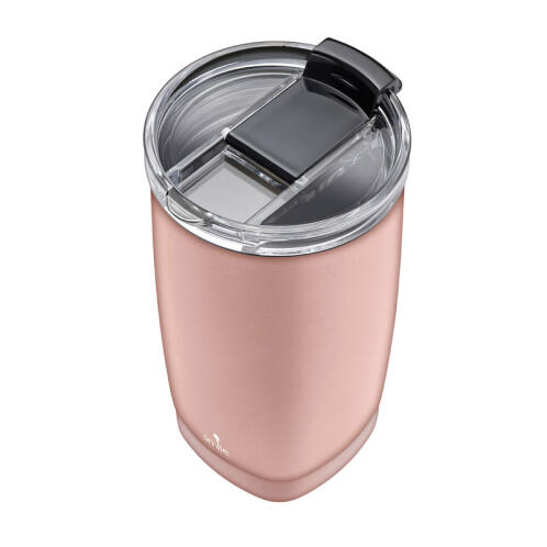 Smile Ποτήρι Θερμός 350 ml Χρώματος Ροζ STT-14/15