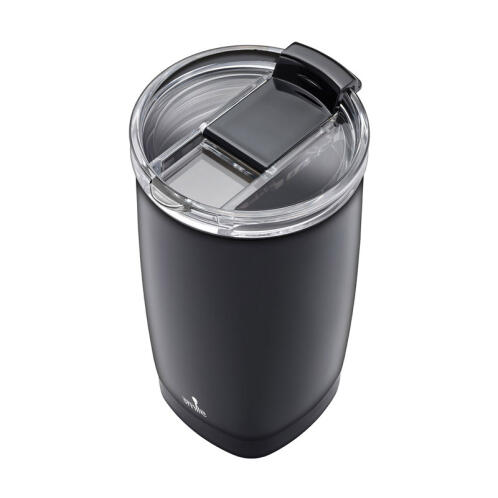 Smile Ποτήρι Θερμός 350 ml Χρώματος Μαύρο STT-14/2