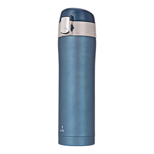 Smile Μπουκάλι Θερμός 420 ml Χρώματος Μπλε STT-5/6