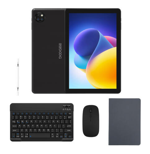 DOOGEE tablet T10W με πληκτρολόγιο/ποντίκι/στυλό αφής/θήκη 10.1" 4/128GB 4G Android 14 8000mAh μαύρο