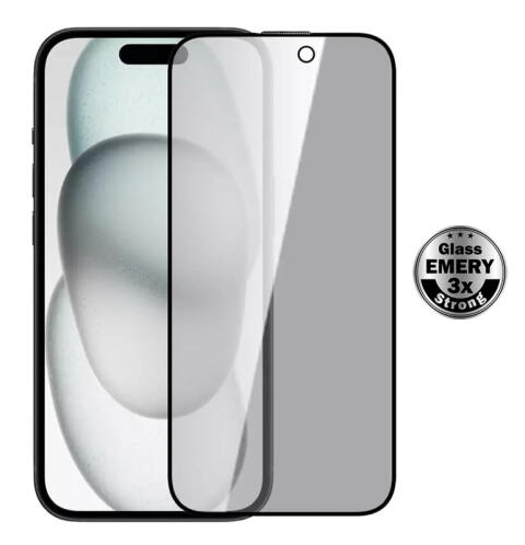 POWERTECH tempered glass Emery Private 5D TGC-0776 για iPhone 14 Pro Max full glue