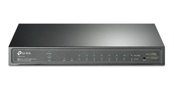 TP-LINK JetStream switch TL-SG2210P 10-Port Gigabit 8x PoE+ Ver. 5.0