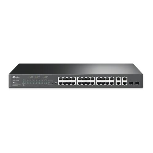 TP-LINK SWITCH TL-SL2428P SMART  24 PORT PoE+