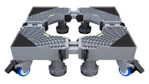 ΟΕΜ Βάση Λευκών Συσκευών με ρόδες ρυθμιζόμενη max 600kg TOOL-0066 Γκρι