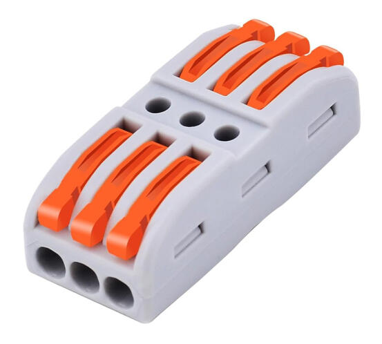 POWERTECH κλέμα σύνδεσης καλωδίων TOOL-0104 3pin προς 3pin 10τμχ