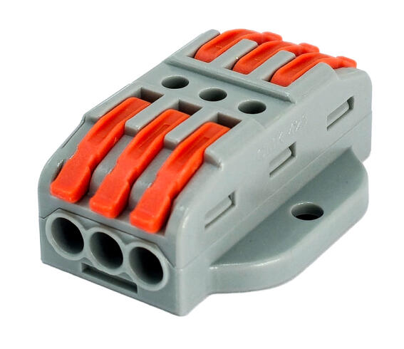 POWERTECH κλέμα σύνδεσης καλωδίων TOOL-0106 3pin προς 3pin 10τμχ