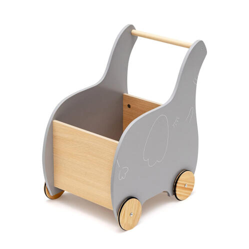 Costway Παιδικό Ξύλινο Καρότσι για Ψώνια 32 x 48 x 56 cm Costway TP10081GR