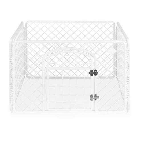 Petsi Πλαστικό Τετράγωνο Κλουβί - Πάρκο Εκπαίδευσης Σκύλου 91 x 91 x 60 cm Petsi TR-1006