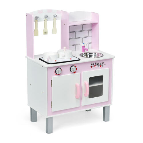 Costway Παιδική Κουζίνα με Αξεσουάρ 55 x 30 x 80 cm Costway TY327899