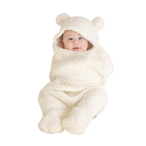 Βρεφική Θερμική Κουβέρτα Swaddling 55 x 29 cm Χρώματος Μπεζ SPM ThermBabyBlank-Cream