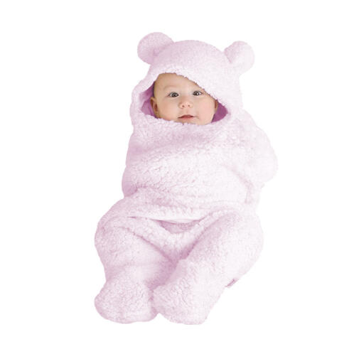 Βρεφική Θερμική Κουβέρτα Swaddling 55 x 29 cm Χρώματος Ροζ SPM ThermBabyBlank-Pink