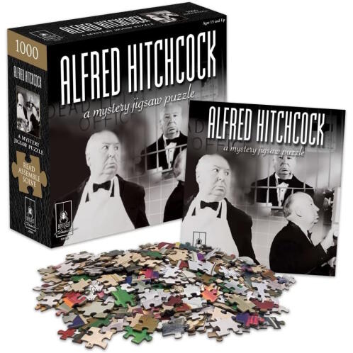 University Games - Bepuzzled - Mystery Puzzle - Alfred Hitchcock - 1000pieces
