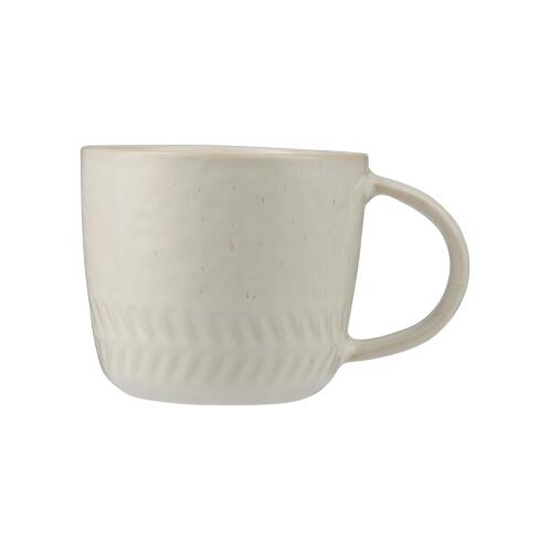 Κούπα 400ml Λευκή Herringbone Κεραμική Club Nordic Maxwell & Williams