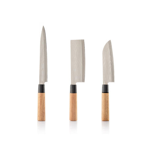 Σετ Ιαπωνικών Μαχαιριών με Επαγγελματική Θήκη Μεταφοράς Damas·Q InnovaGoods V0103200