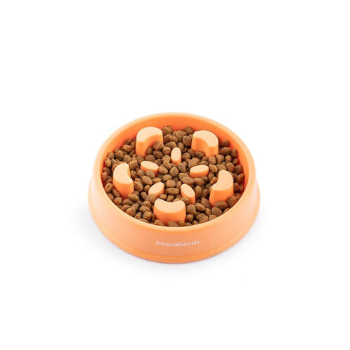 Μπολ Φαγητού Αργής Τροφοδοσίας για Λαίμαργα Κατοικίδια Slowfi InnovaGoods V0103268