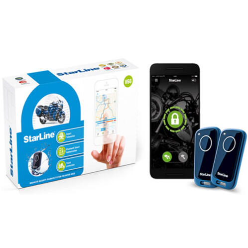 StarLine V66 Συναγερμός μηχανής με εφαρμογή στο κινητό