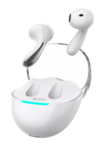 Celebrat Ακουστικά Earbuds με Θήκη Φόρτισης True Wireless Ø13mm W51 Λευκά