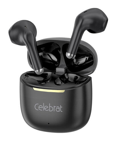 CELEBRAT earphones με θήκη φόρτισης W79 True Wireless 13mm 30/300mAh μαύρα